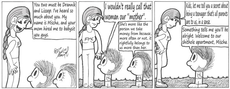 Negligence #229: Mischa!