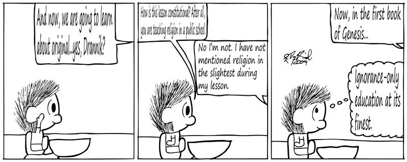Negligence #263: Ignorance-only Education