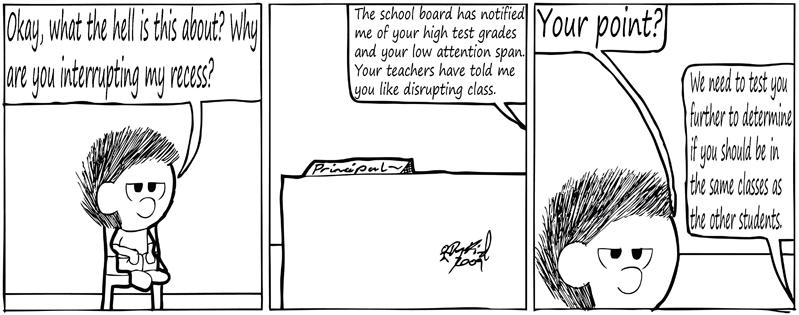 Negligence #292: Meeting with the Principal