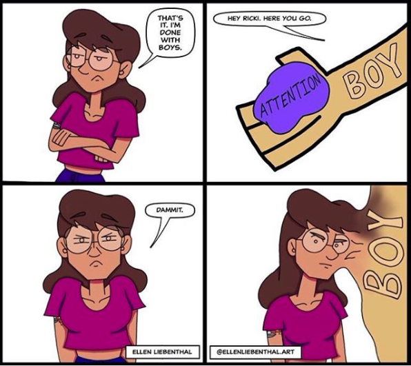 It's way too easy to get sucked back in.