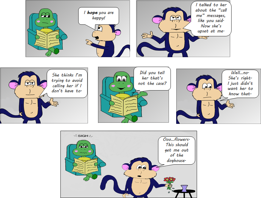 Getting out of the doghouse