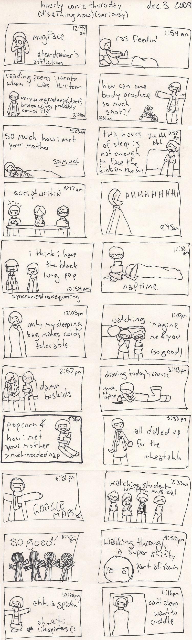 hourly comic one