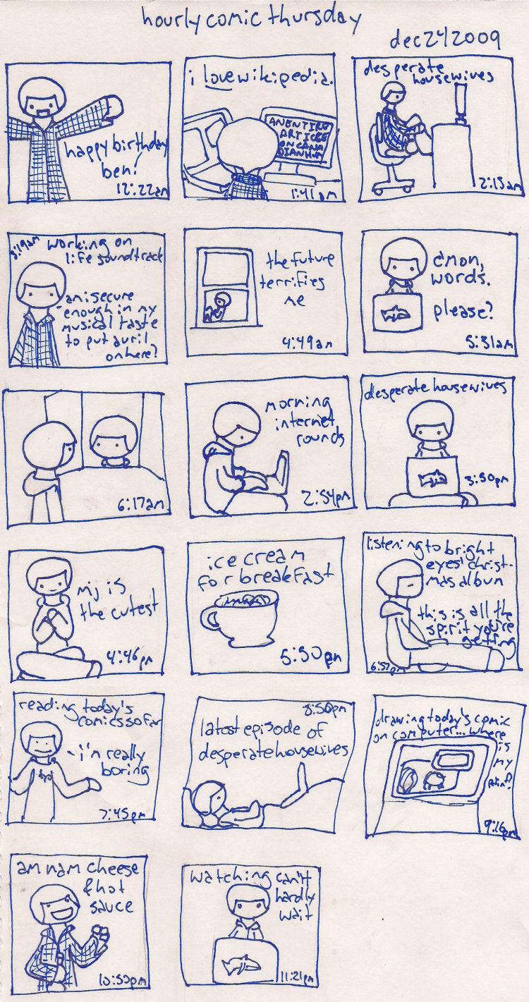 hourly comic three