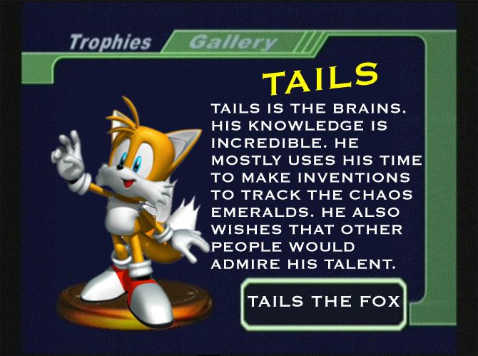 tail's trophy.