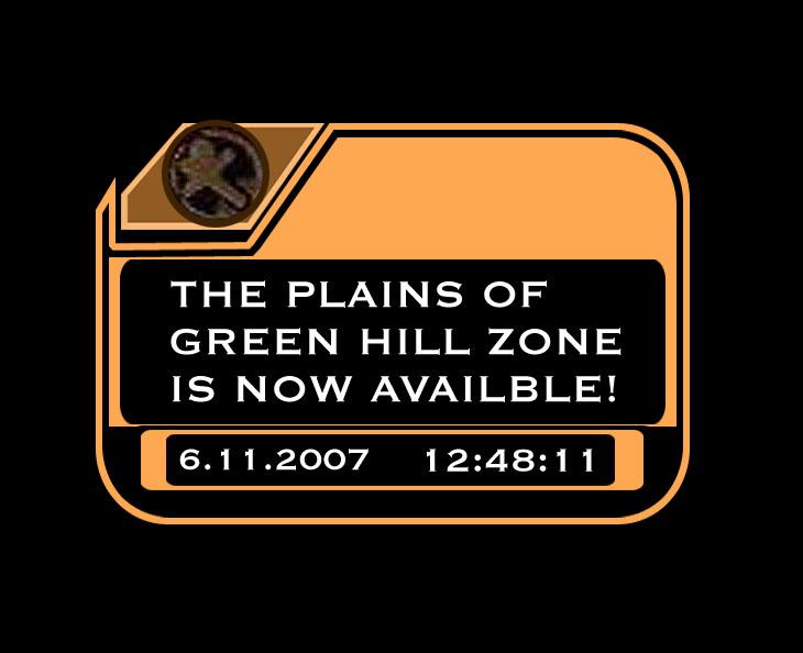 unlocking green hill zone