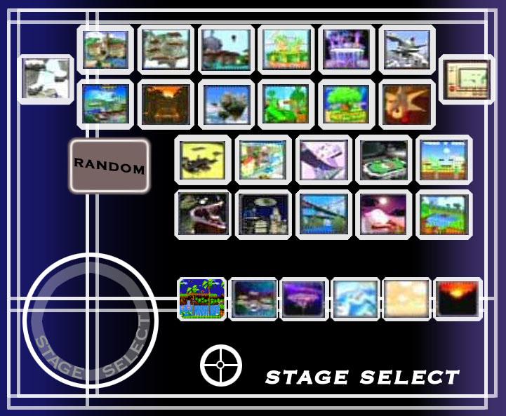 green hill zone in stage select