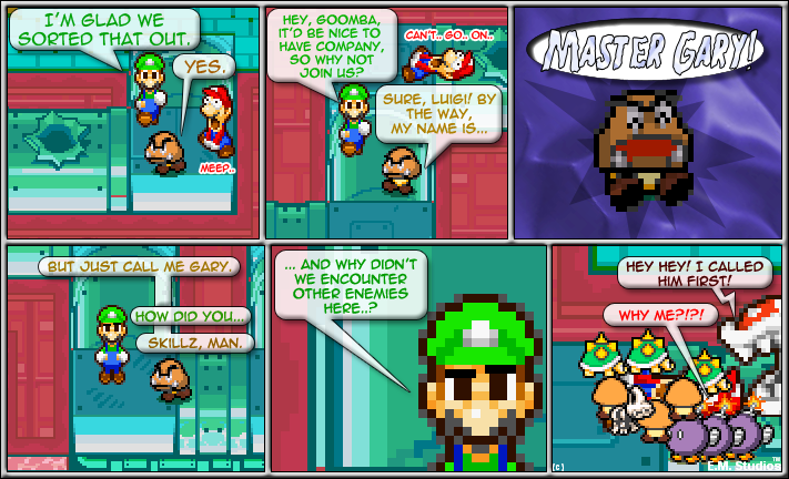 #6 - Enemy Irony. Poor Mario.