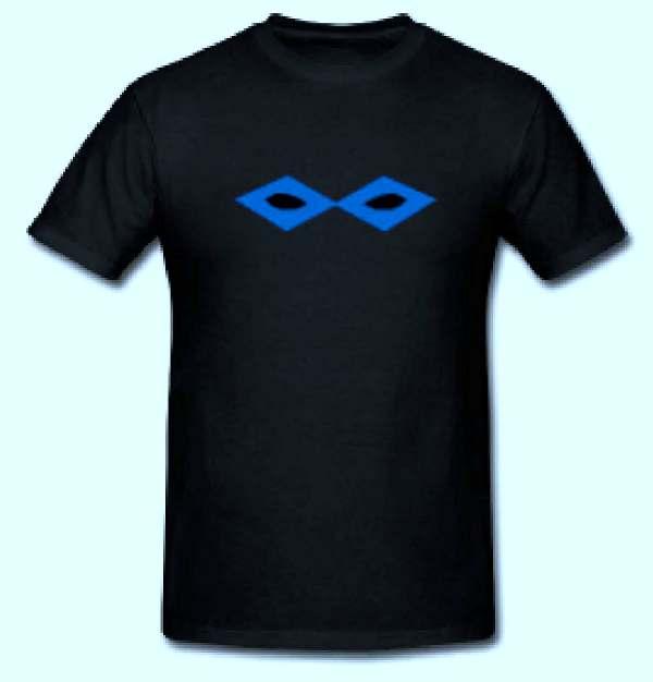 Blue Wraith t-shirts are available!