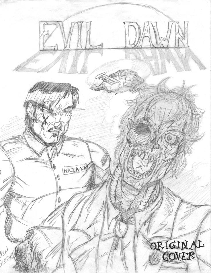 Evil Dawn's Big Dead Picture Book - Original Title Page