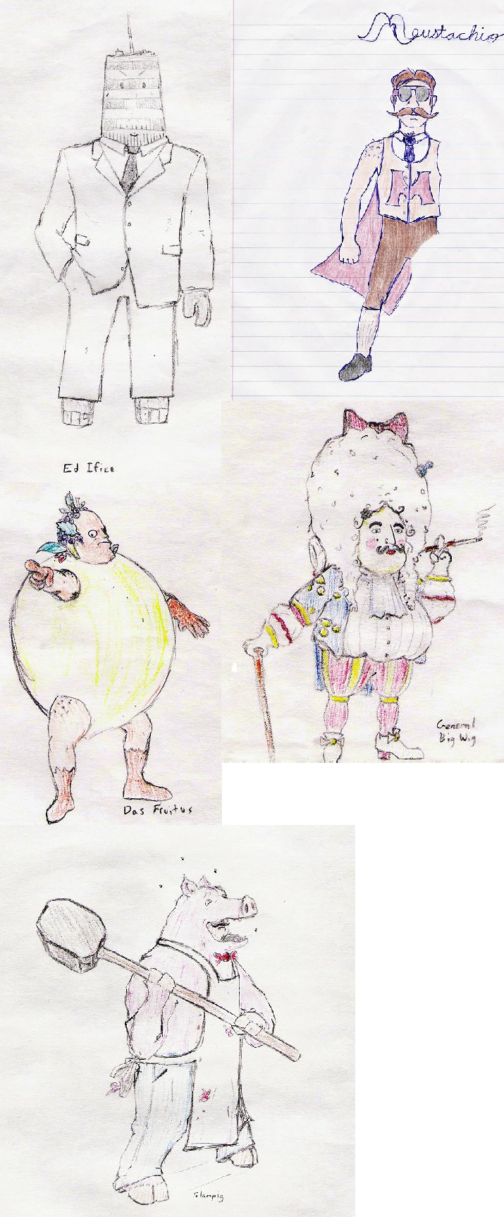 character designs