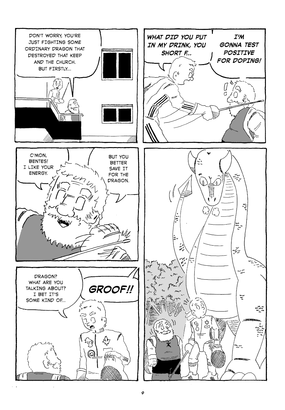 Role Players, The Dragon Slayer, page 9