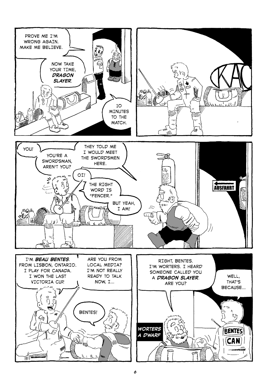 Role Players, The Dragon Slayer, page 6