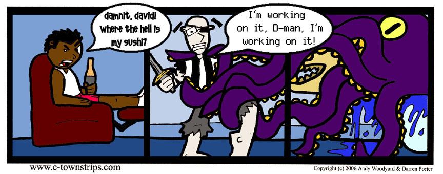 David Verses the Giant Squid