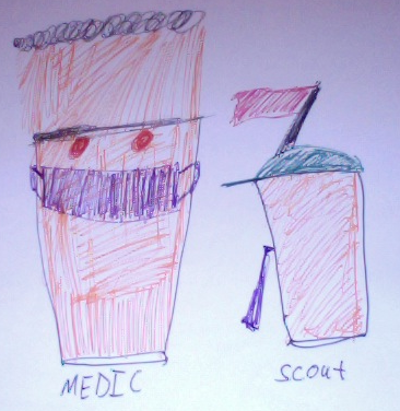 medic and a scout