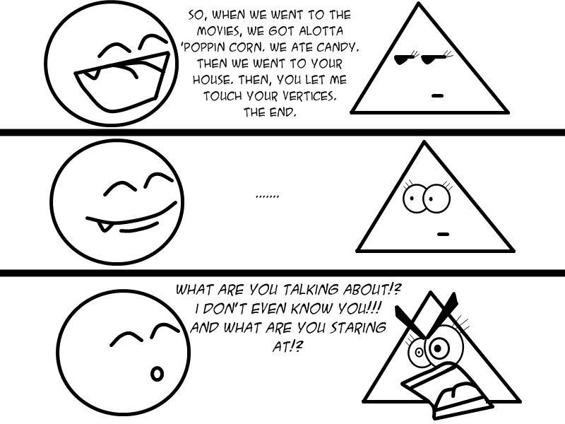 Grasshopper meets a triangle