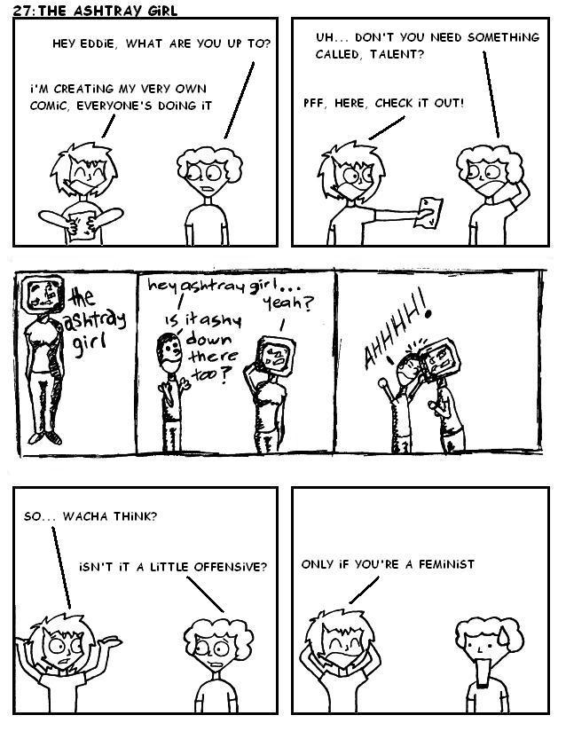27: The Ashtray Girl