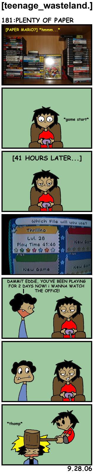 181: Plenty Of Paper