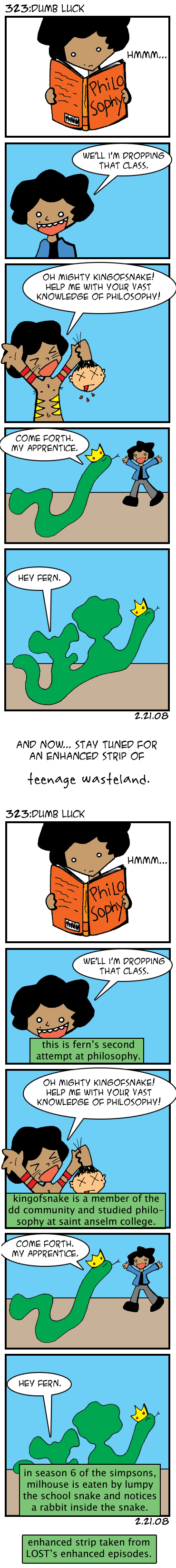 323: Dumb Luck