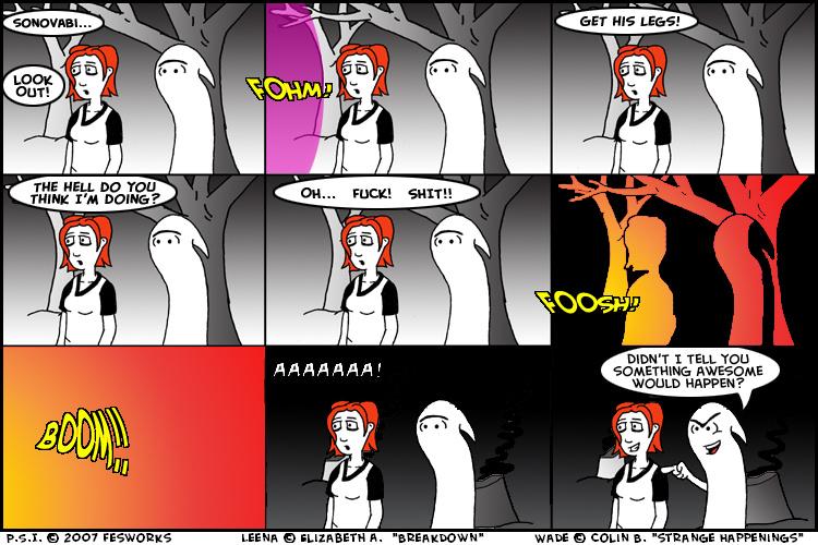 00127 - "Nobody But Us Ghosts!"