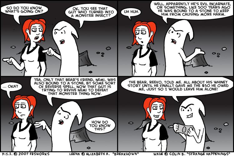 00128 - "Someone had to explain it."