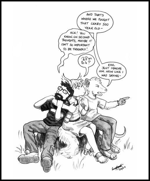 Fanart from Lucy of Kaspall