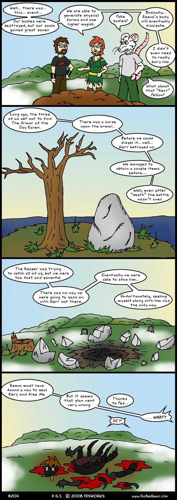 I smell an origin story