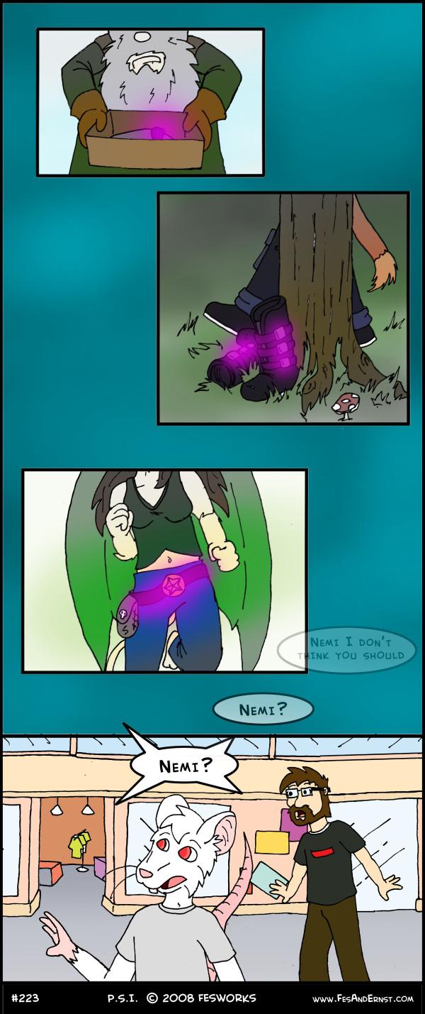 00223 - One ticket to who knows.