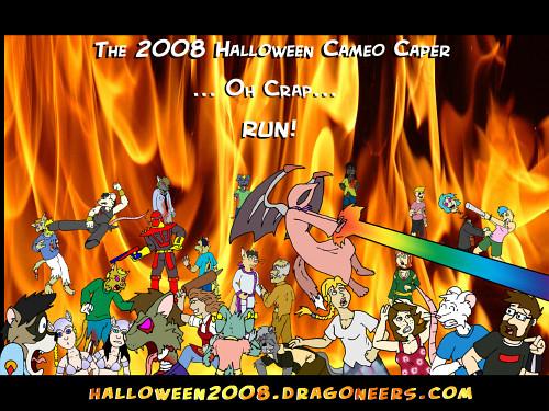 New Wallpaper! Halloween Cameo Caper 2008!