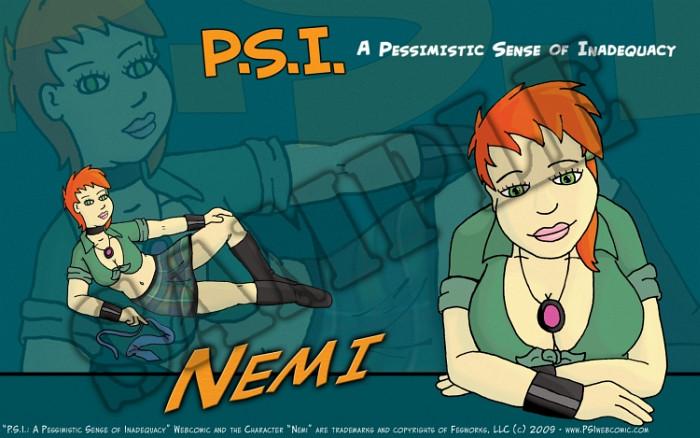 Nemi School Girl Wallpaper