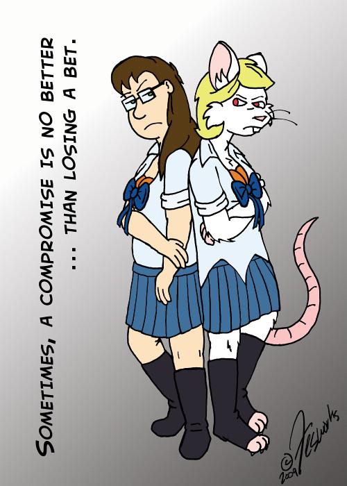 Schoolgirl Fes and Ernst