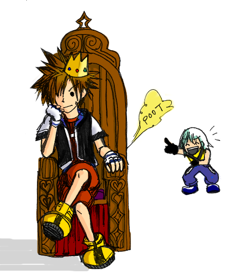 kingdom hearts: king of farts