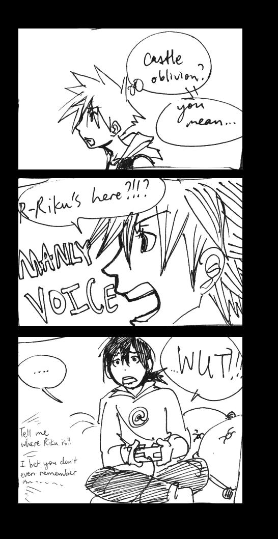 Kingdom Hearts: manly voice 1