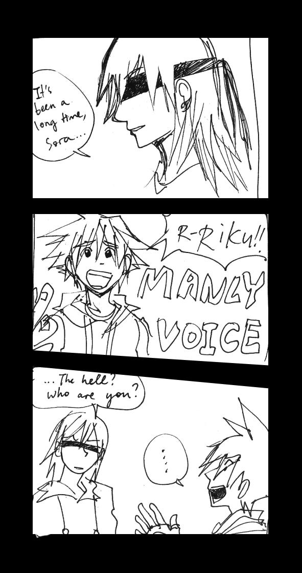 Kingdom Hearts: manly voice 2