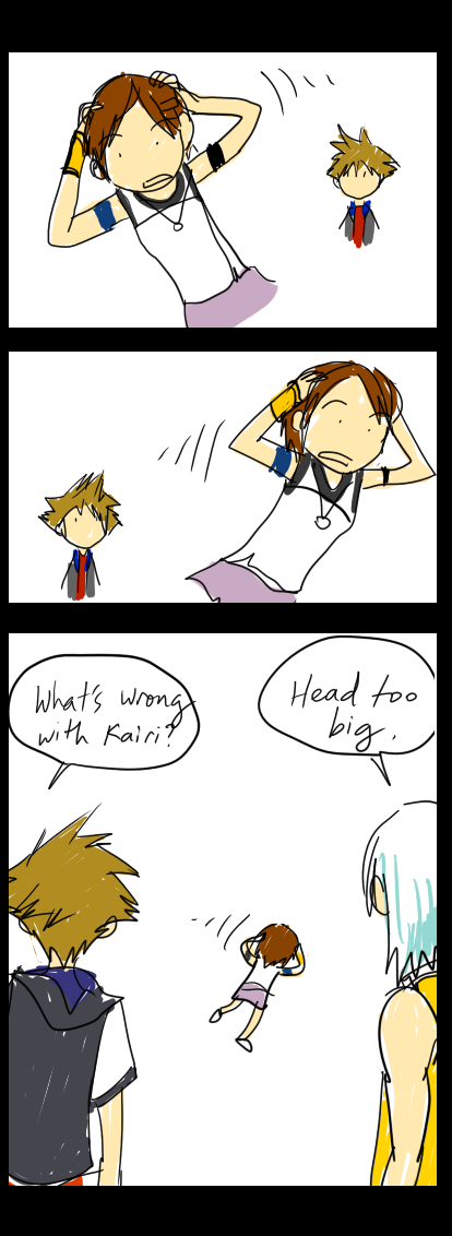 Kingdom Hearts: Kairi's head