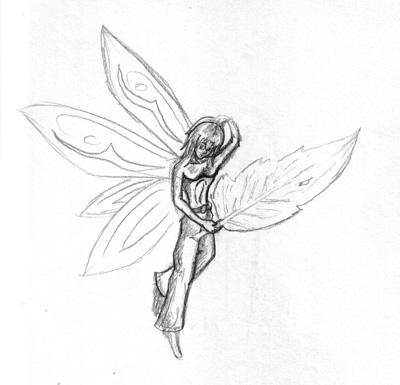 7/5/2007 - The Fairy and the Leaf