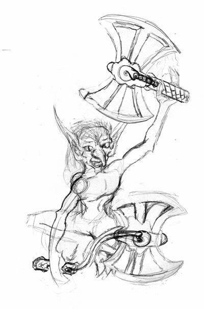 7/15/2007 - A Goblin and his Axes