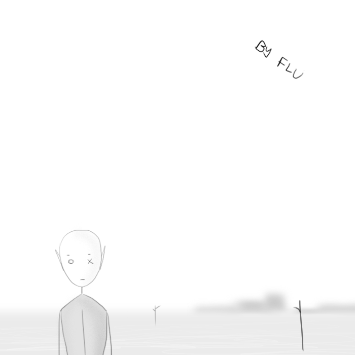 by flu