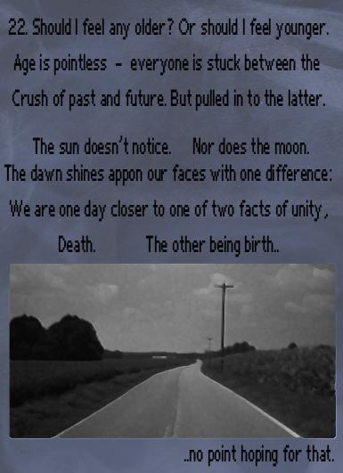 One way road to awe.