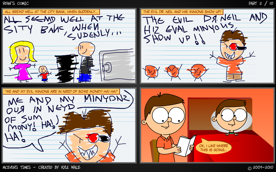 Ryan's Comic Part 2