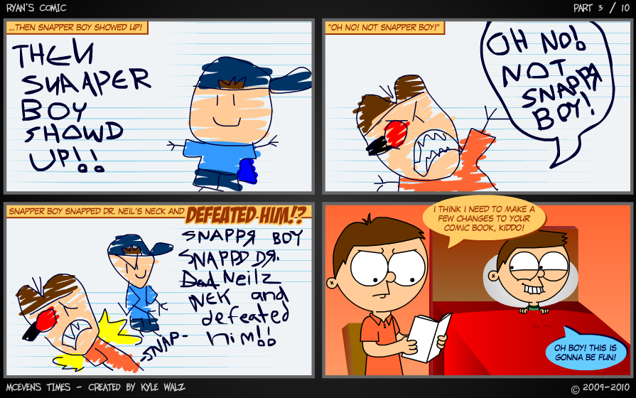 Ryan's Comic Part 3