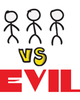Three vs Evil