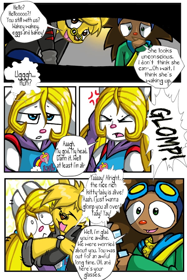 Nommie Zombies Issue Two:- Unlocked new abilities PAGE 1