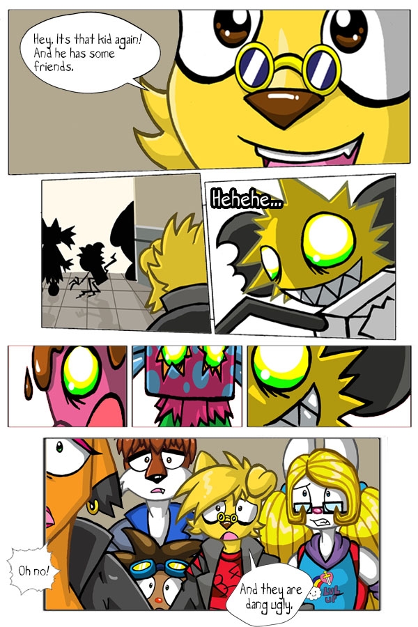 Nommie Zombies Issue Two:- Unlocked new abilities Page 19