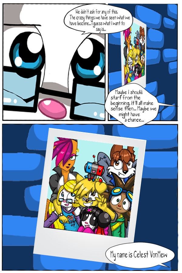 Nommie Zombies Issue One:- A Mew Beginning PAGE 2