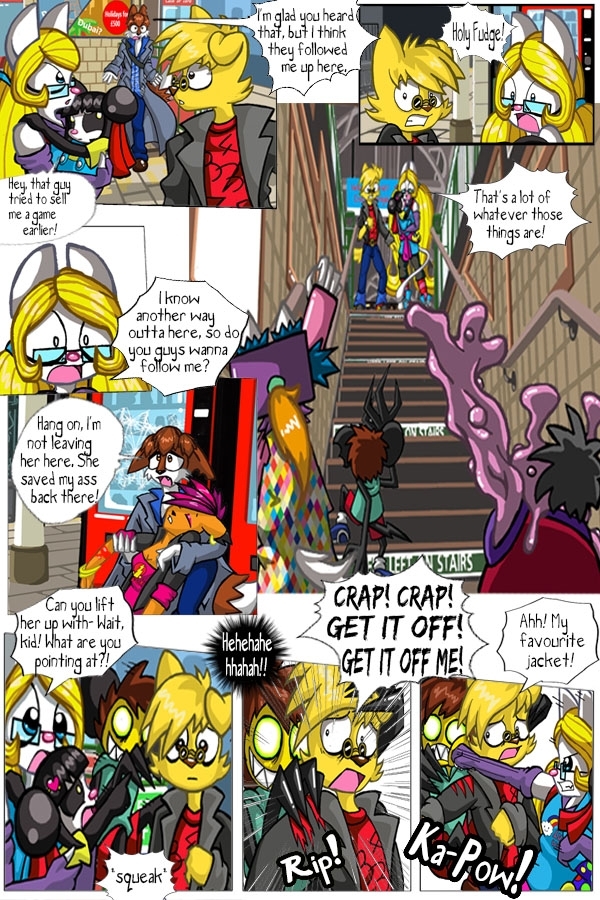 Nommie Zombies Issue One:- A Mew Beginning PAGE 35