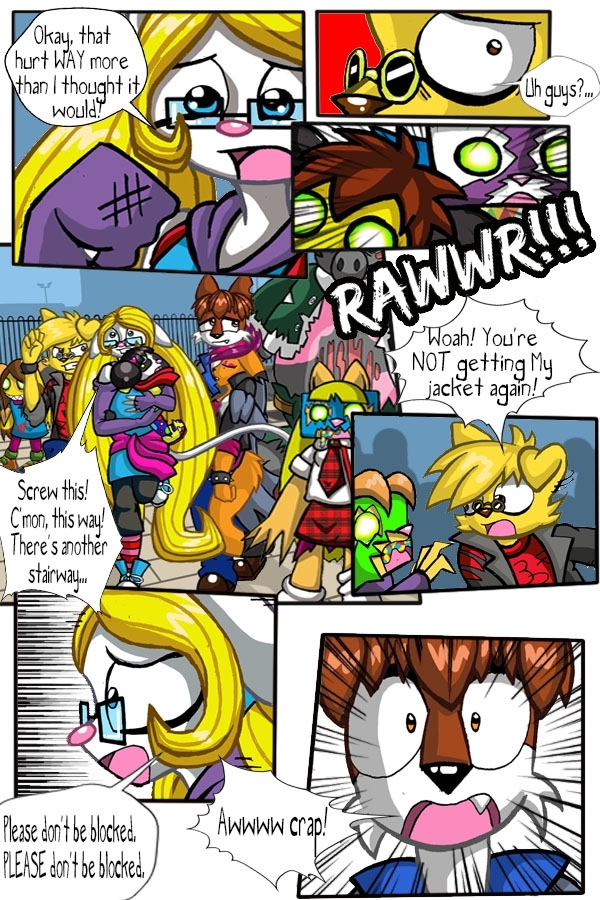 Nommie Zombies Issue One:- A Mew Beginning PAGE 36