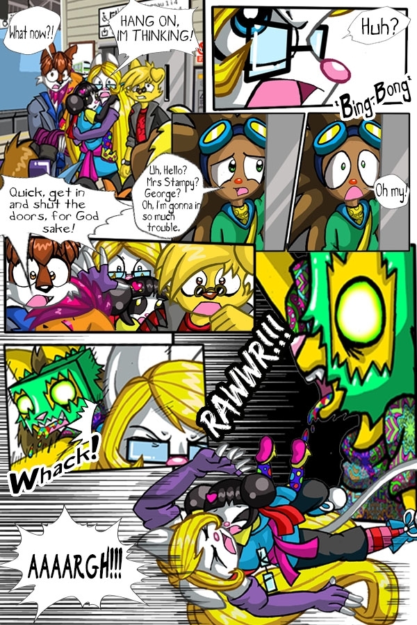 Nommie Zombies Issue One:- A Mew Beginning PAGE 37