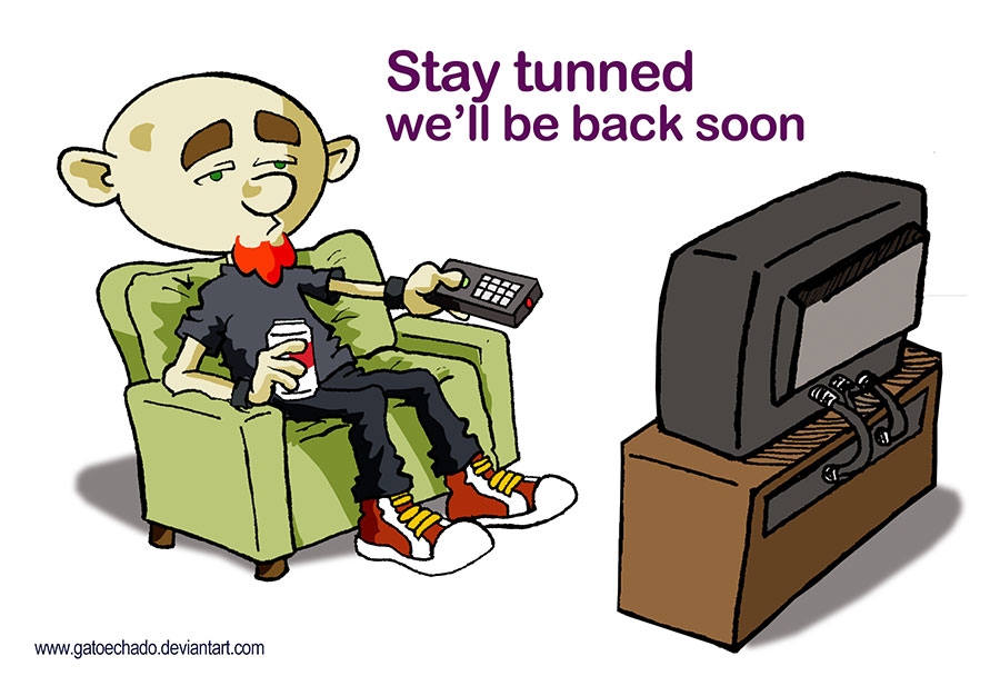 w'ell be back soon, for real!!! :D