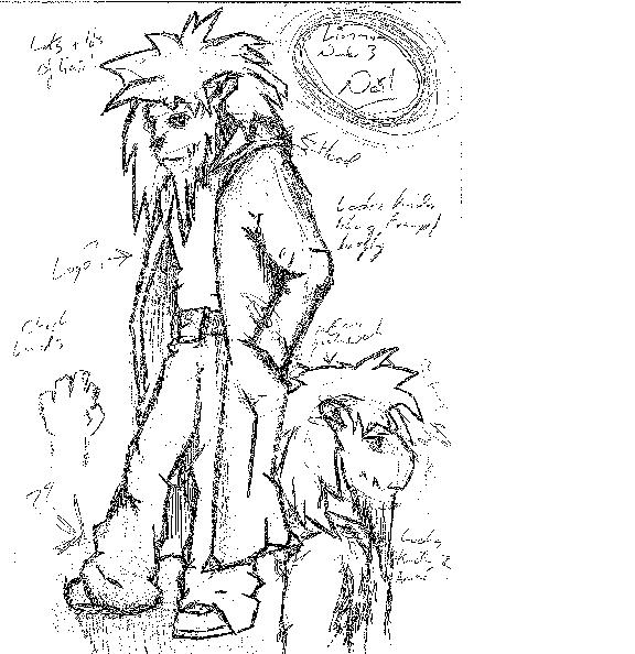Lionman - Concept Sketch