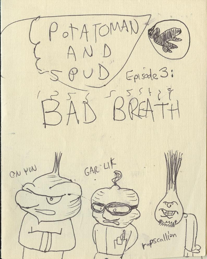 Potatoman and Spud Episode 3: Bad Breath